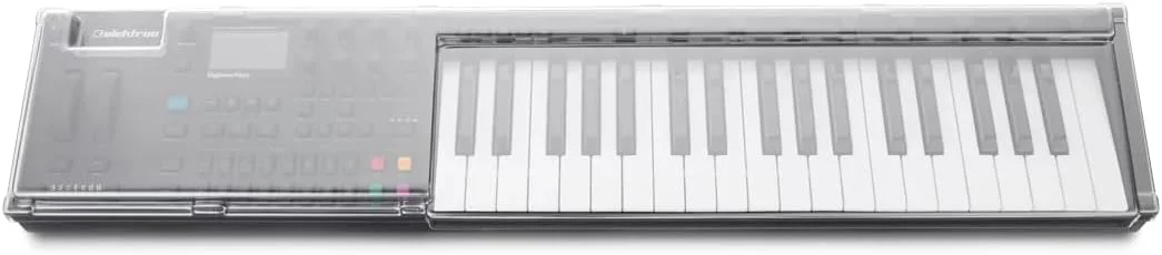 محافظ دک سیور برای Elektron Digitone Keys - درب محافظ پلی کربنات فوق العاده بادوام به رنگ دودی شفاف، ساخت انگلستان - انتخاب تولیدکنندگان برای محافظت بی نظیر
