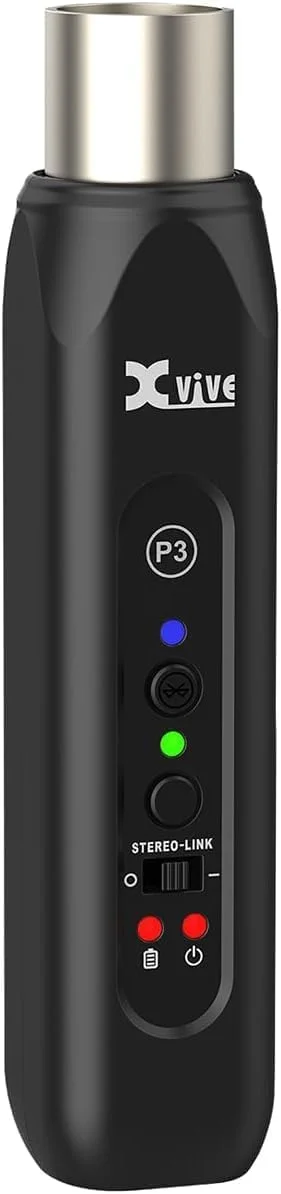گیرنده بلوتوثی XLR مدل Xvive P3 برای میکسر صدا، سیستم PA فعال و سیستم های DJ