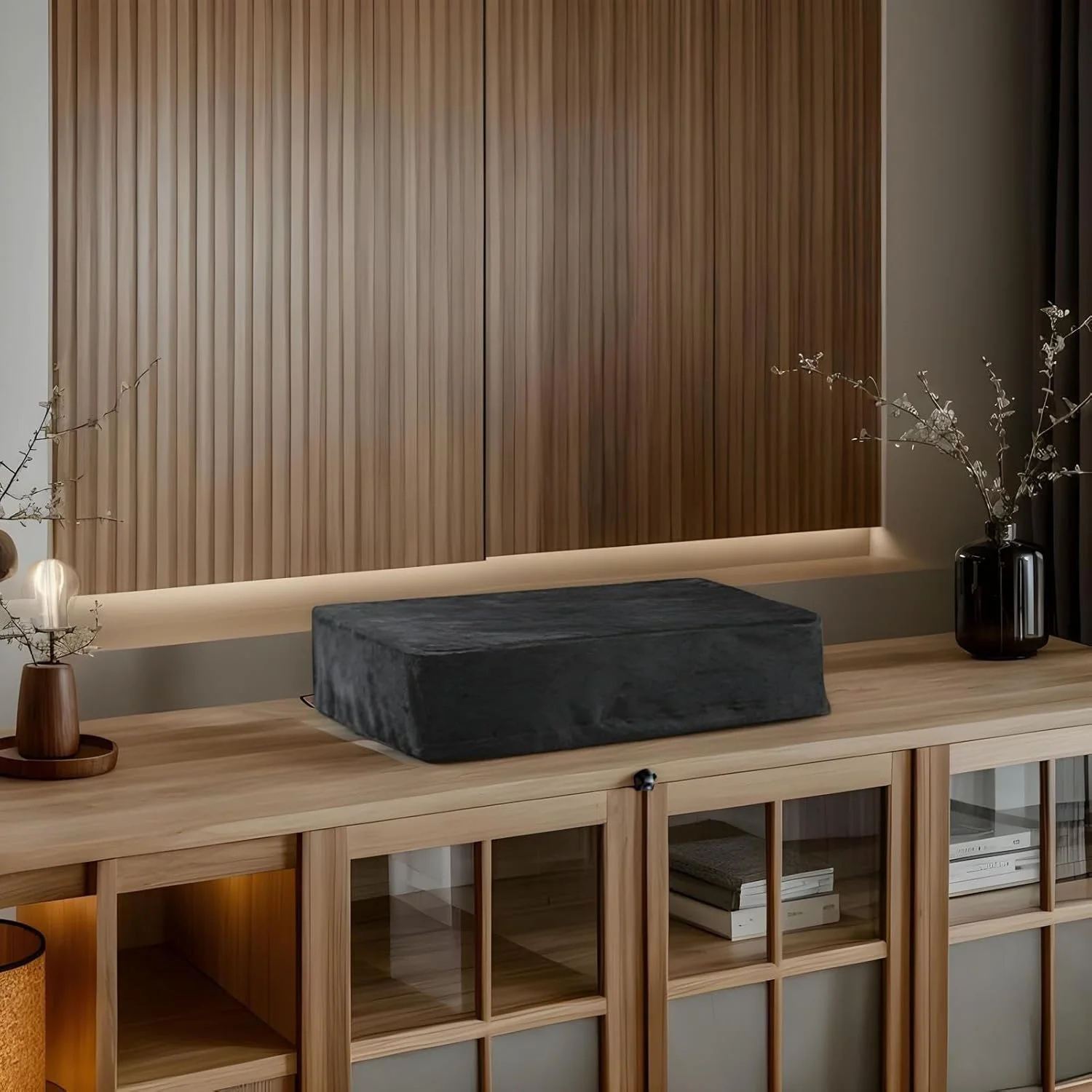 محافظ صفحه گرامافون، روکش محافظ صفحه گرامافون، کیف محافظ نرم برای استریو خانگی استودیو دی جی مردان نوجوانان زنان کودکان بزرگسالان