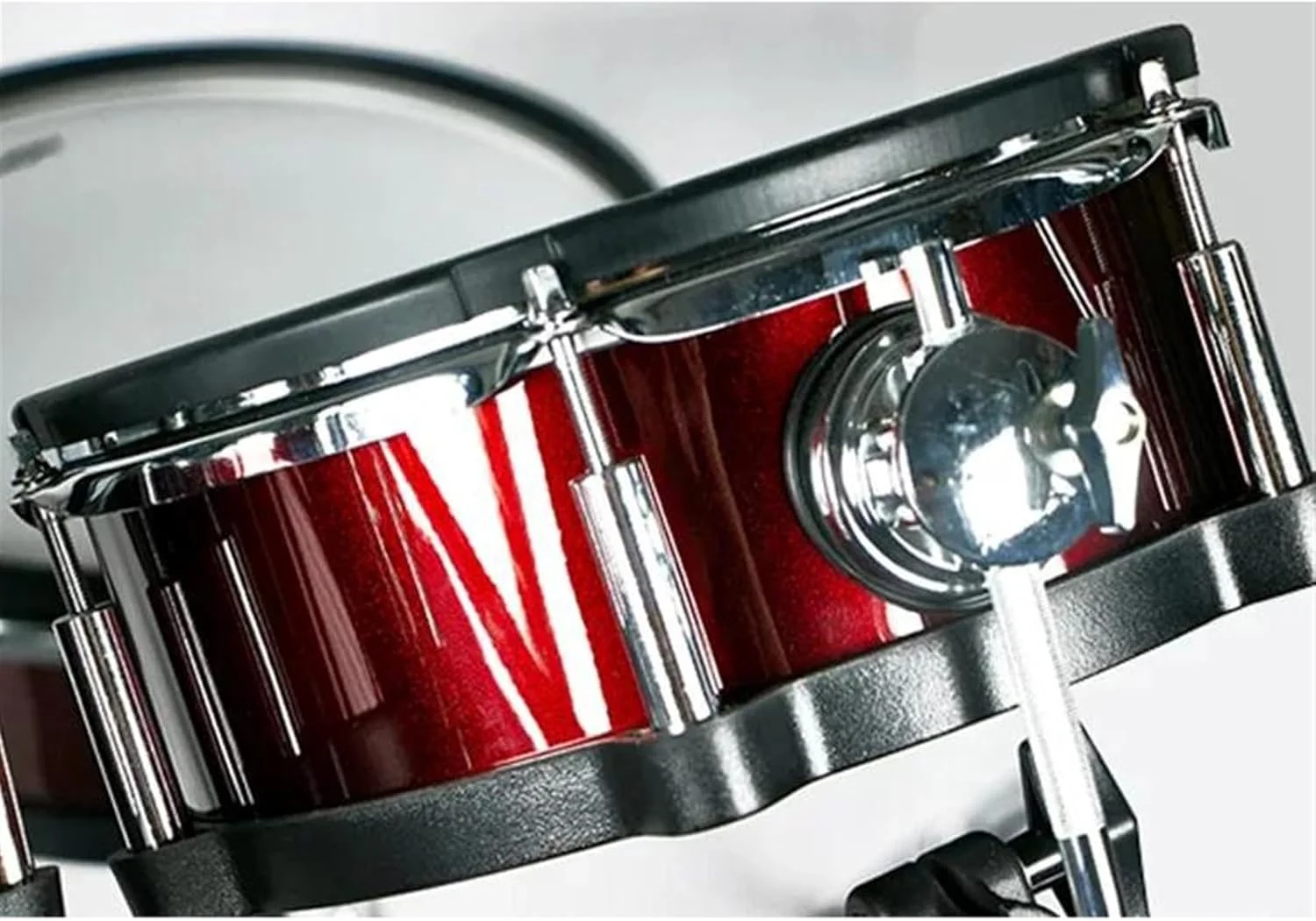 درامز الکترونیکی حرفه ای با سبک آکوستیک، ۵ پد درام و ۴ سنج، ست درام الکترونیکی مقیاس پذیر با پایه استاندارد آکوستیک Hi-hat درامز الکترونیکی حرفه ای با سبک آکوستیک، ۵ پد درام و ۴ سنج، ست درام الکترونیکی مقیاس پذیر با پایه استاندارد آکوستیک Hi-hat