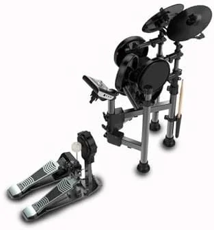 درام کیت الکترونیکی با 10 تُن مترونوم داخلی - ست درام حرفه ای قابل حمل و تاشو