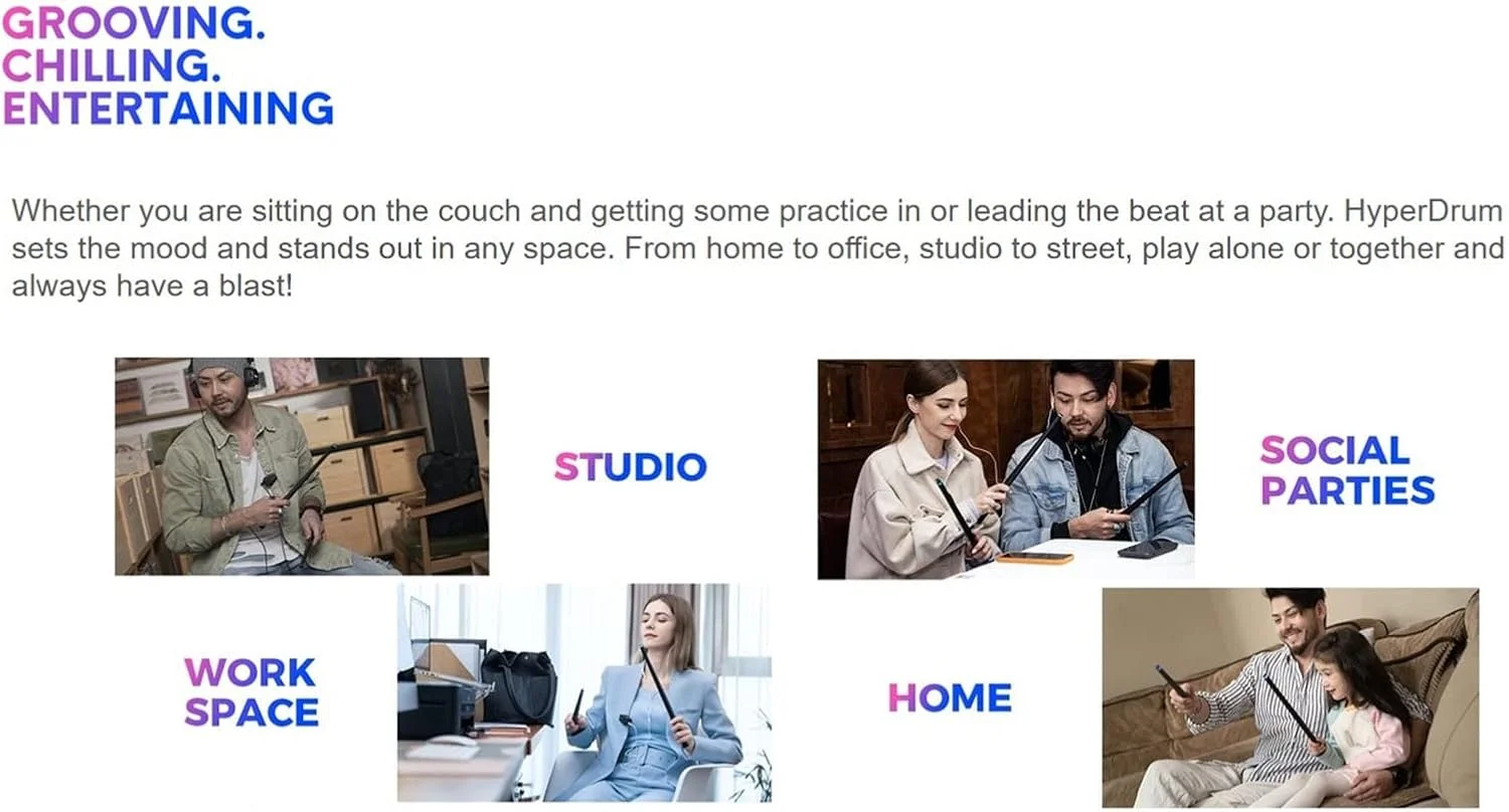 ست درام الکترونیکی مجازی GUPE، ست چوب درام هوایی الکتریکی قابل حمل با چوب درام، کنسول درام، آداپتور پایه، هدفون، پشتیبانی از MIDI، درام هوایی دیجیتال با آموزش برای بزرگسالان