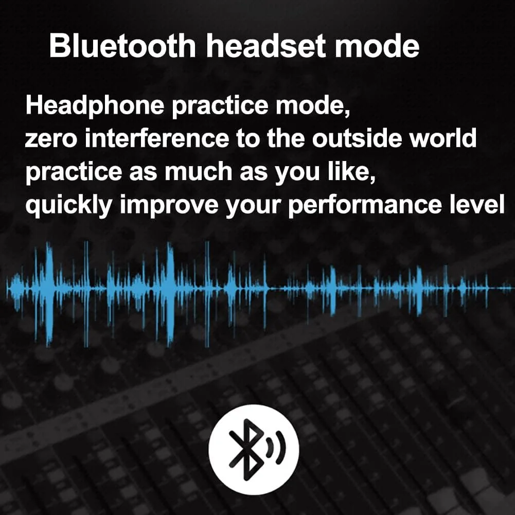 ست درام الکترونیکی هوایی، کیت چوب درام هوایی درام مجازی با چوب درام بلوتوثی، پدال و گیرنده، طراحی نورپردازی، کیت درام الکترونیکی برای مبتدیان و حرفه ای ها