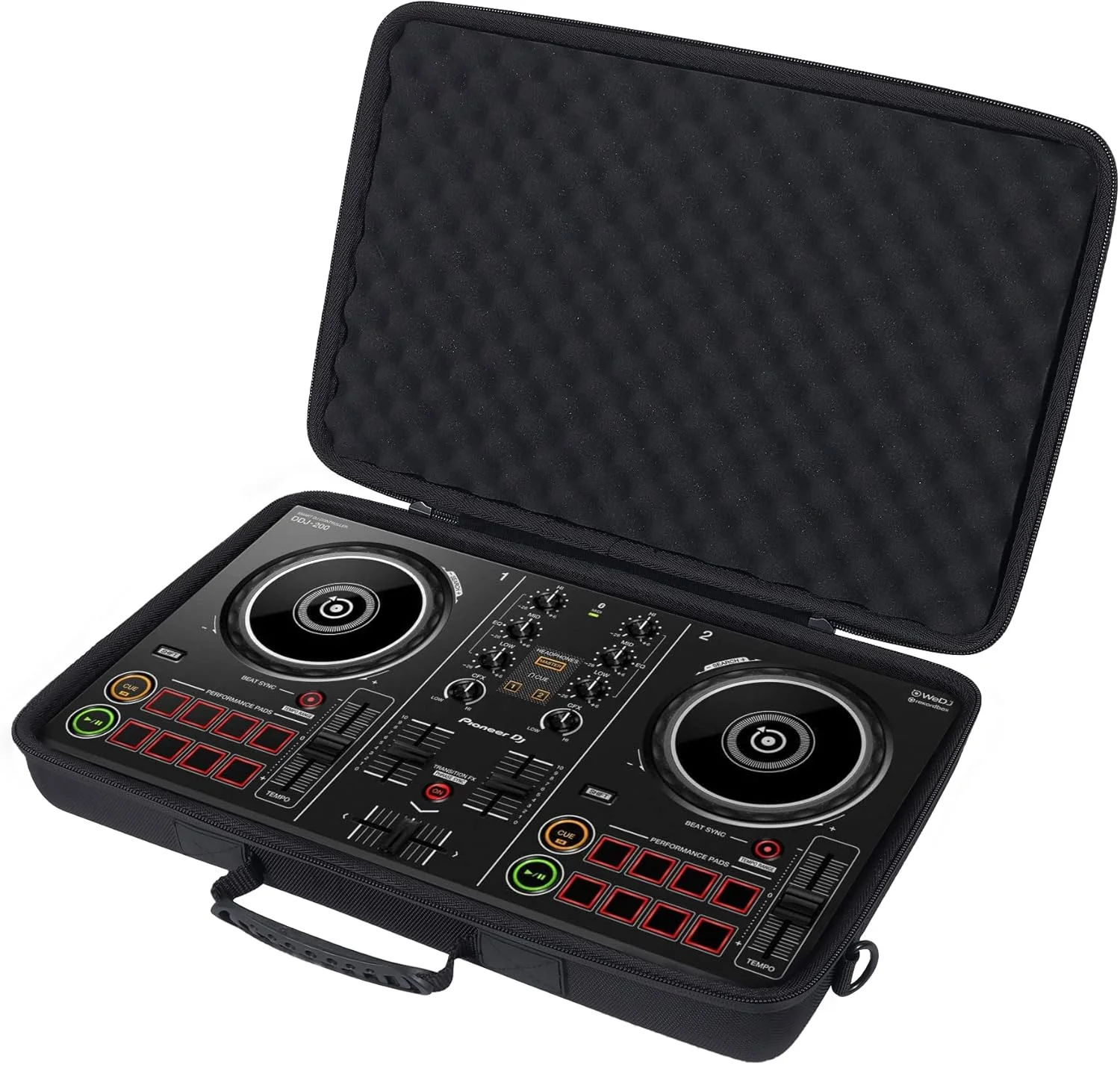 کیف حمل سخت Khanka جایگزین برای کنترلر هوشمند DJ پایونیر PRO DJ (DDJ-200)