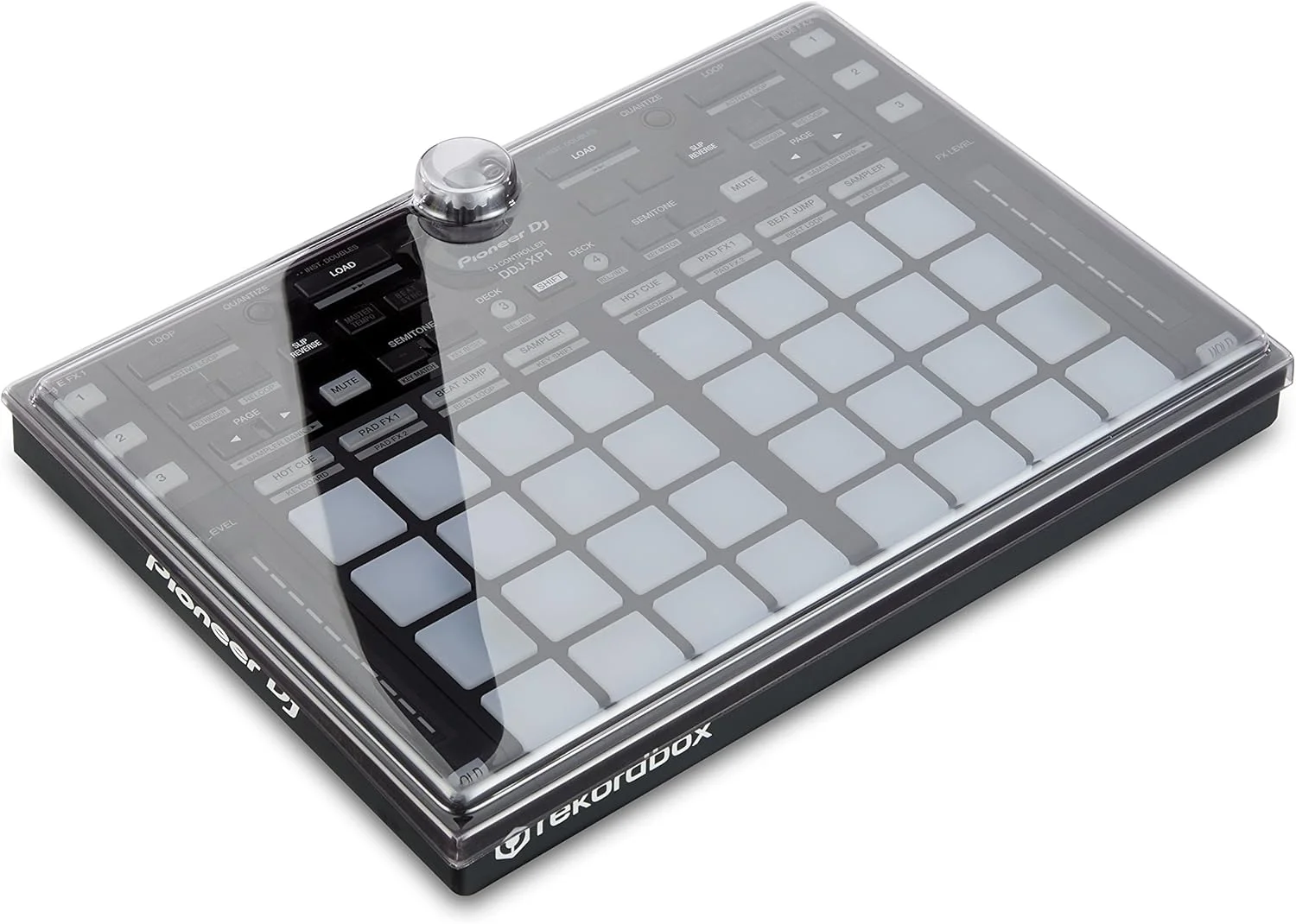 محافظ Decksaver برای Pioneer DDJ-XP1 و DDJ-XP2 - درب محافظ پلی کربنات فوق العاده بادوام با رنگ دودی شفاف، ساخت انگلستان - انتخاب دی جی ها برای محافظت بی نظیر