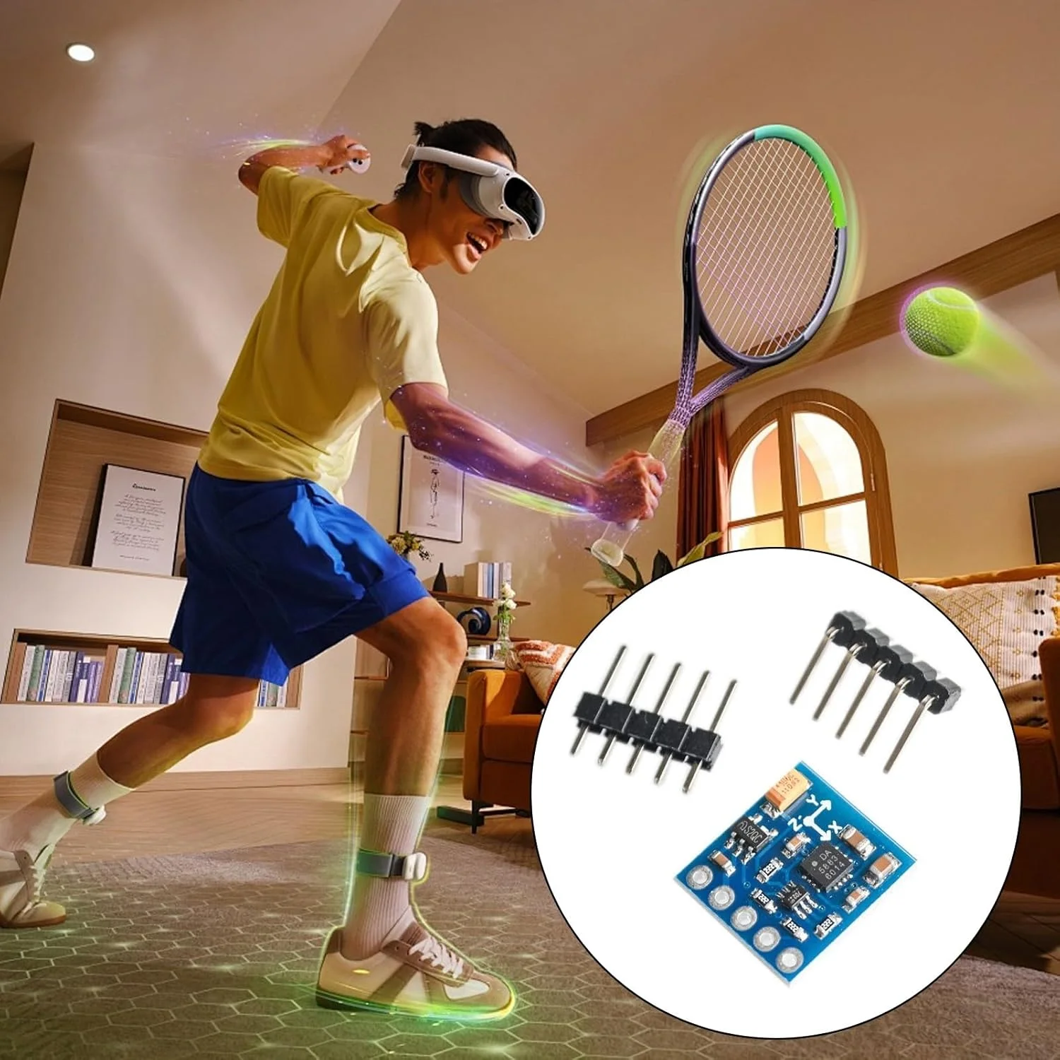 ماژول حسی سه بعدی QMC5883L با تراشه میکروکنترلر، برد توسعه با مصرف انرژی پایین و جبران کننده میدان مغناطیسی ماژول حسی سه بعدی QMC5883L با تراشه میکروکنترلر، برد توسعه با مصرف انرژی پایین و جبران کننده میدان مغناطیسی