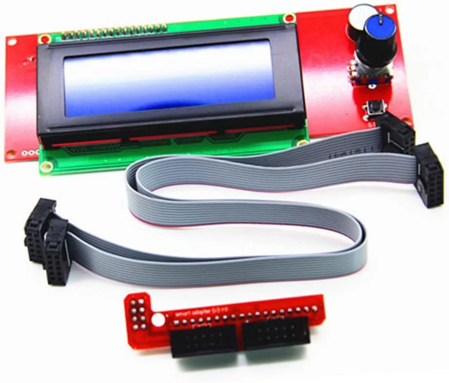 نمایشگر LCD 2004 KICHOUSE برای پرینتر سه بعدی، صفحه نمایش LCD قابل برنامه ریزی، کنترلر موتور