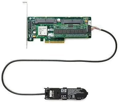 کنترلر اچ پی ای SmartArray BBWC بازسازی شده، 405148-B21 (بازسازی شده 512 مگابایت و ارتقاء باتری، شامل باتری)