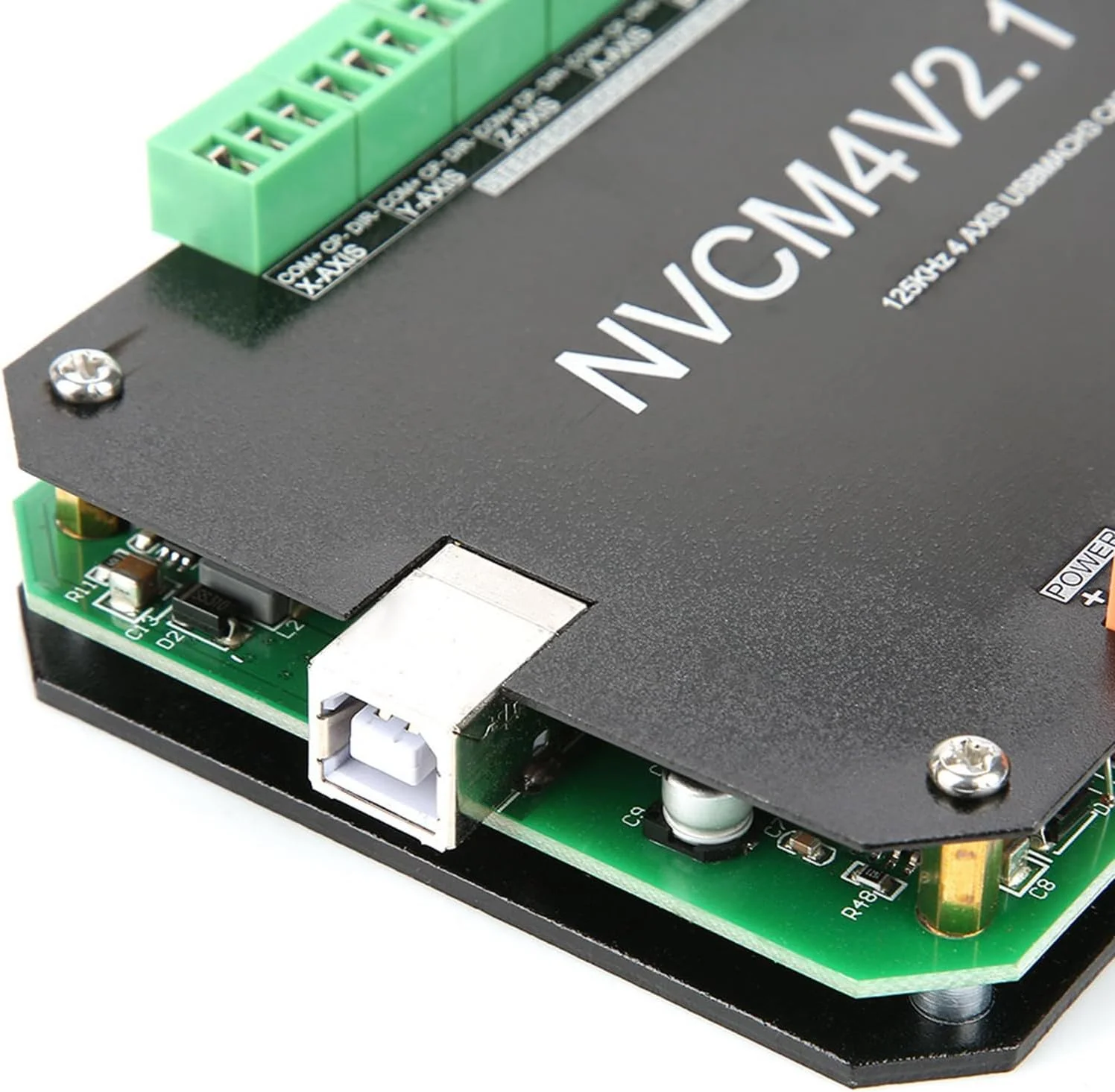 برد کنترلر CNC شش محور Hapivida، رابط USB با 16 ورودی/خروجی قابل برنامه ریزی کارت کنترل اسپیندل PWM برای سیستم موتور پله ای برد کنترلر CNC شش محور Hapivida، رابط USB با 16 ورودی/خروجی قابل برنامه ریزی کارت کنترل اسپیندل PWM برای سیستم موتور پله ای