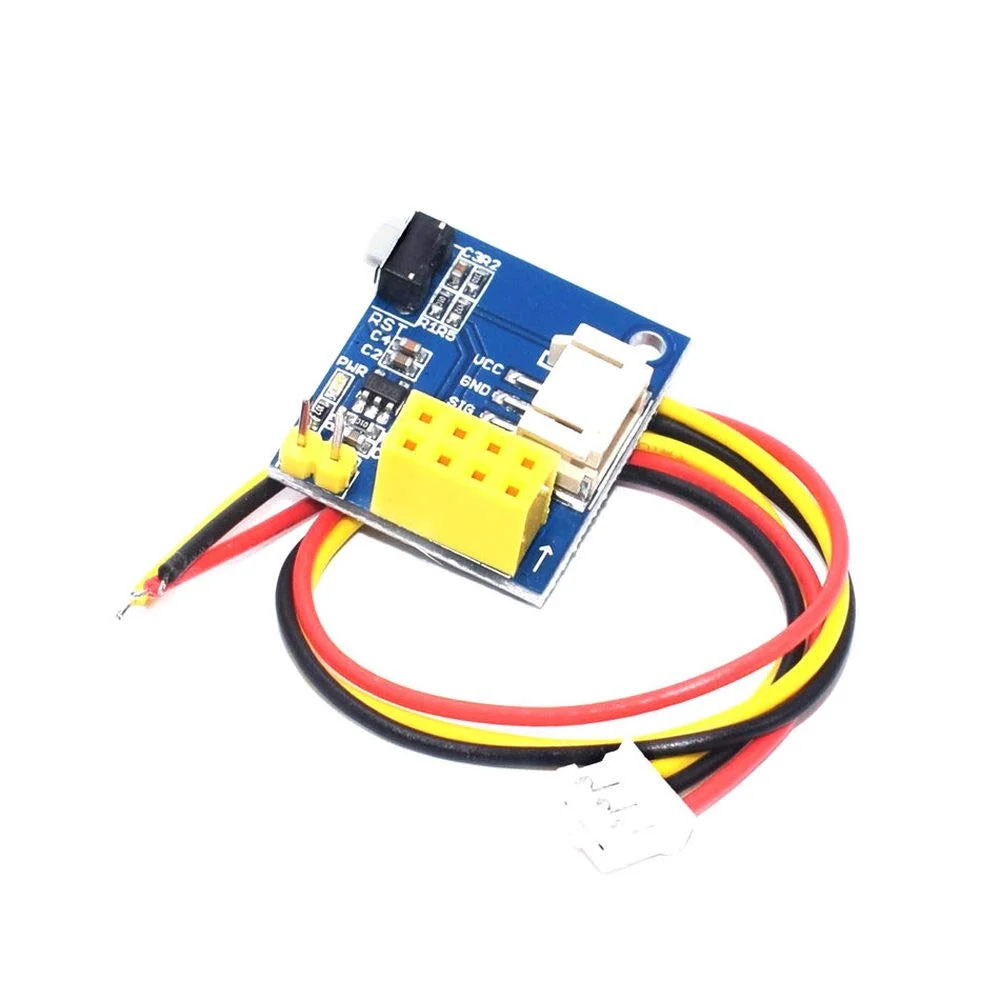 ماژول کنترلر LED RGB مدل ESP8266 ESP-01 ESP-01S WS2812، حلقه نوری هوشمند الکترونیکی DIY مدل H63