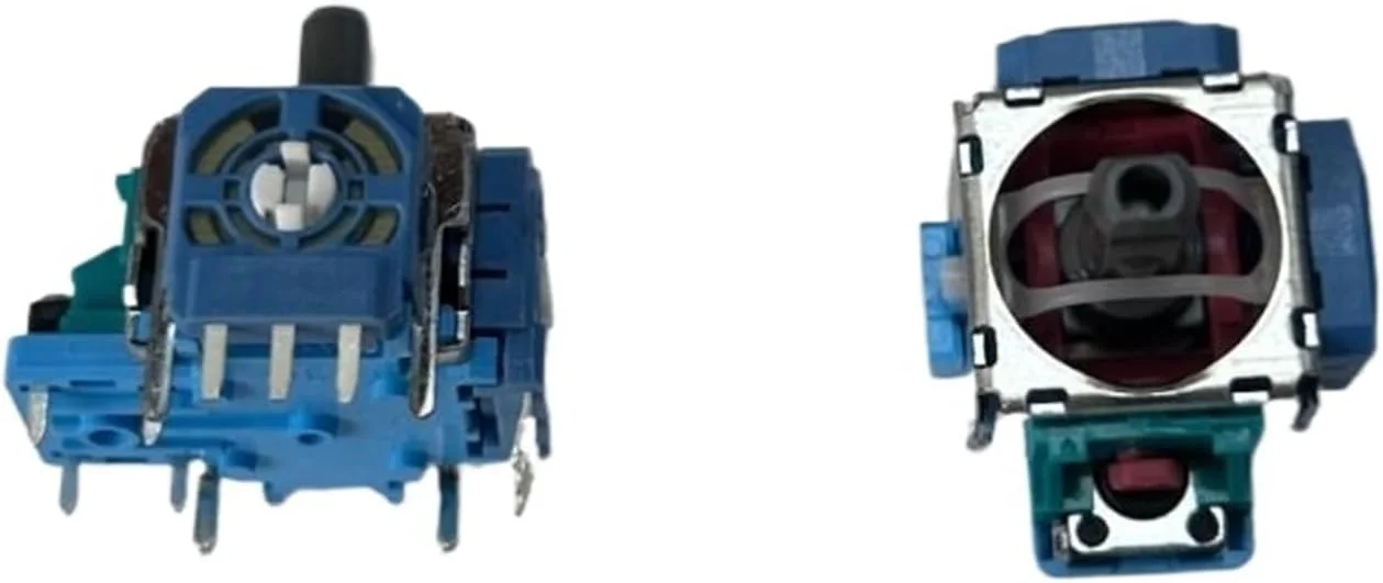 100 عدد استیک آنالوگ سه بعدی دسته بازی برای پلی استیشن 5، دکمه جوی استیک 2.3K پتانسیومتر آبی