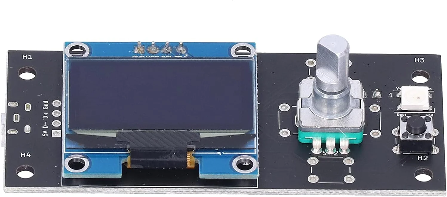 نمایشگر مینی 12864 Fydun LCD هوشمند با رنگ شفاف برای Raserry Pi 3B Voron V0 پرینتر سه بعدی 1.3 اینچی برای خانواده ها