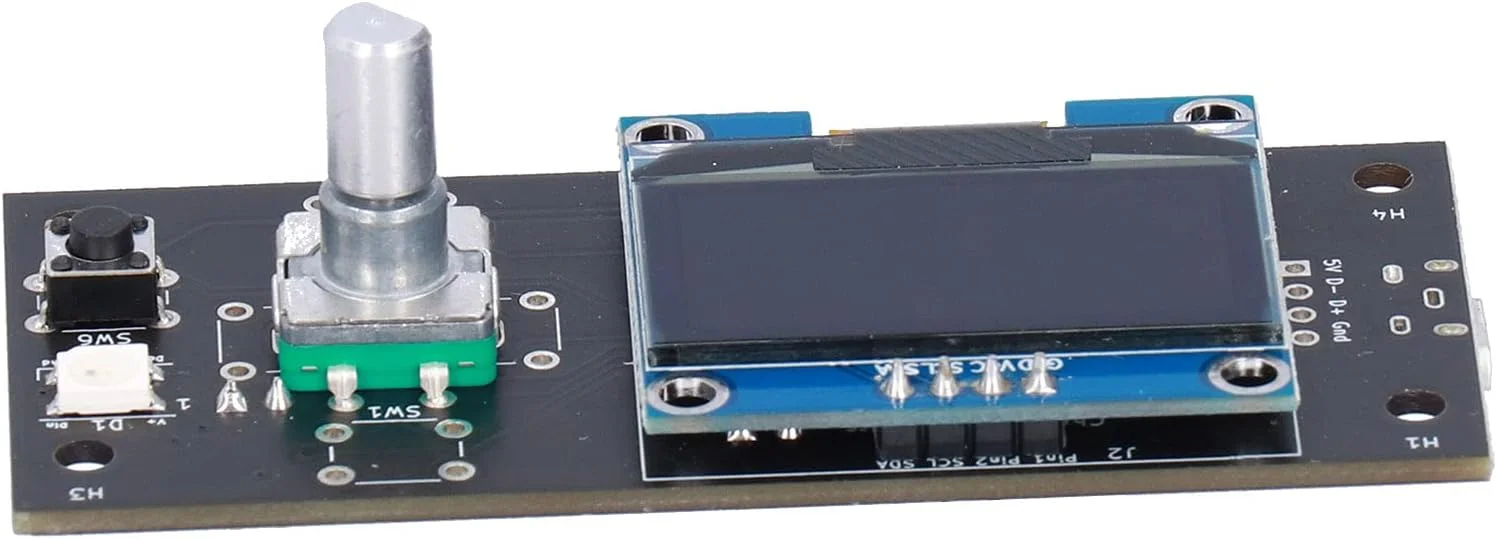نمایشگر مینی 12864 Fydun LCD هوشمند با رنگ شفاف برای Raserry Pi 3B Voron V0 پرینتر سه بعدی 1.3 اینچی برای خانواده ها