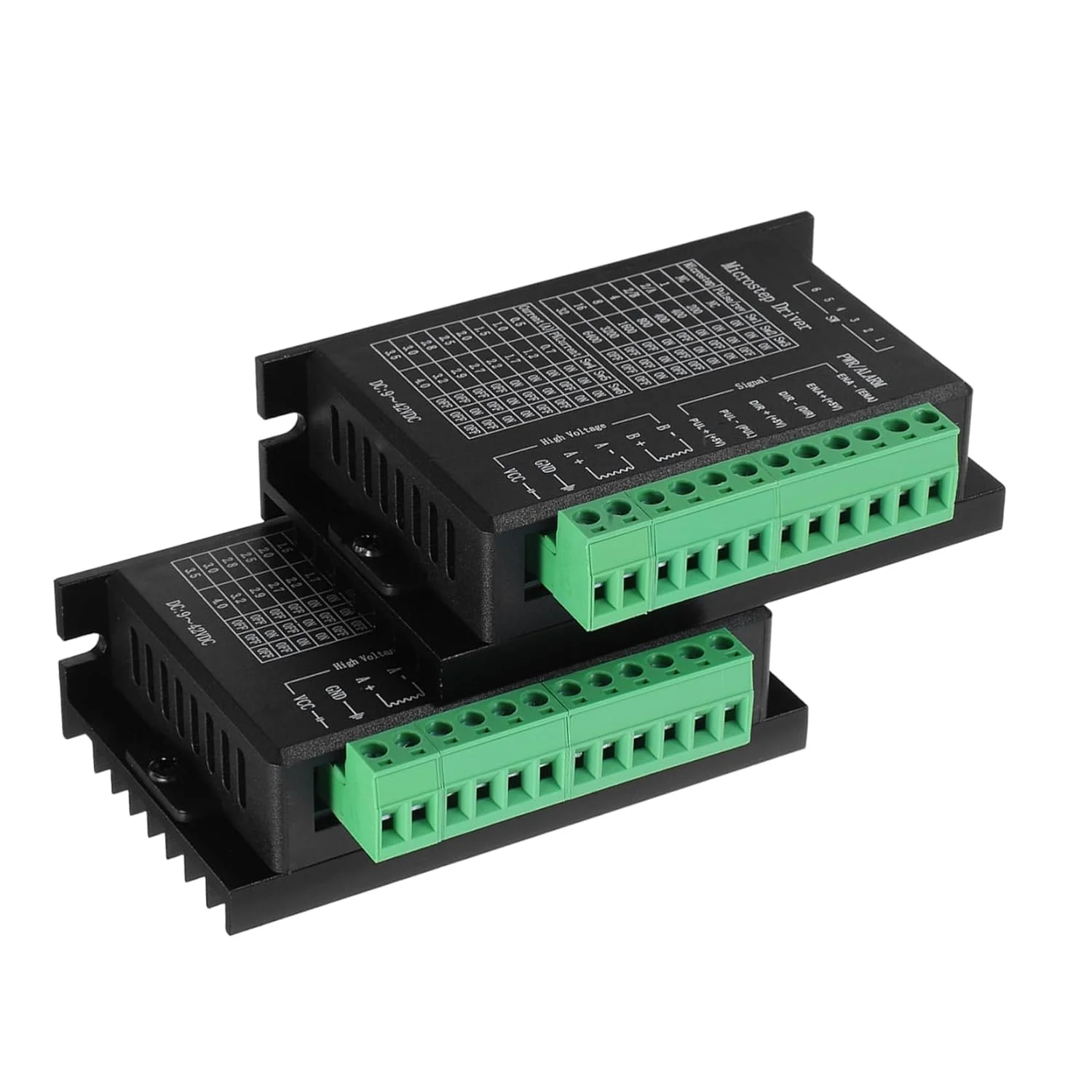 ماژول استپر برای موتورهای پله ای، کنترل با دقت بالا، سازگار با CNC و کاربردهای چاپ، رابط های کاربرپسند برای سهولت استفاده، 2 عدد