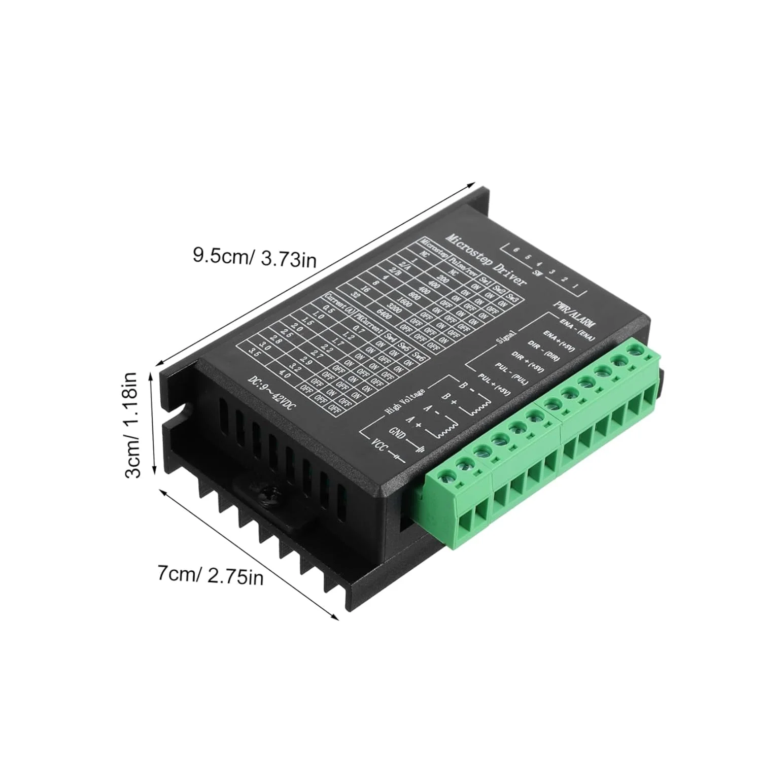 ماژول استپر برای موتورهای پله ای، کنترل با دقت بالا، سازگار با CNC و کاربردهای چاپ، رابط های کاربرپسند برای سهولت استفاده، 2 عدد