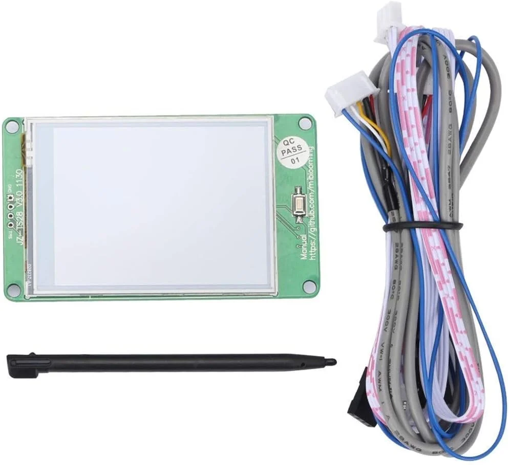 برد ماژول JZ-TS28 صفحه نمایش لمسی LCD رنگی 2.8 اینچی + برد اصلی کنترلر یکپارچه MKS-GEN L V1.0 برای ماژول های مانیتور پرینتر سه بعدی