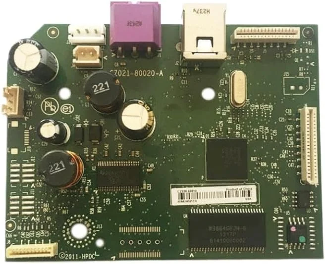 برد اصلی کنترلر 80020 A CZ021 سازگار با لوازم پرینتر Deskjet 2515 2520 برای شماره قطعه CZ021-80020-A جایگزین برای شماره قطعه CZ021-80020