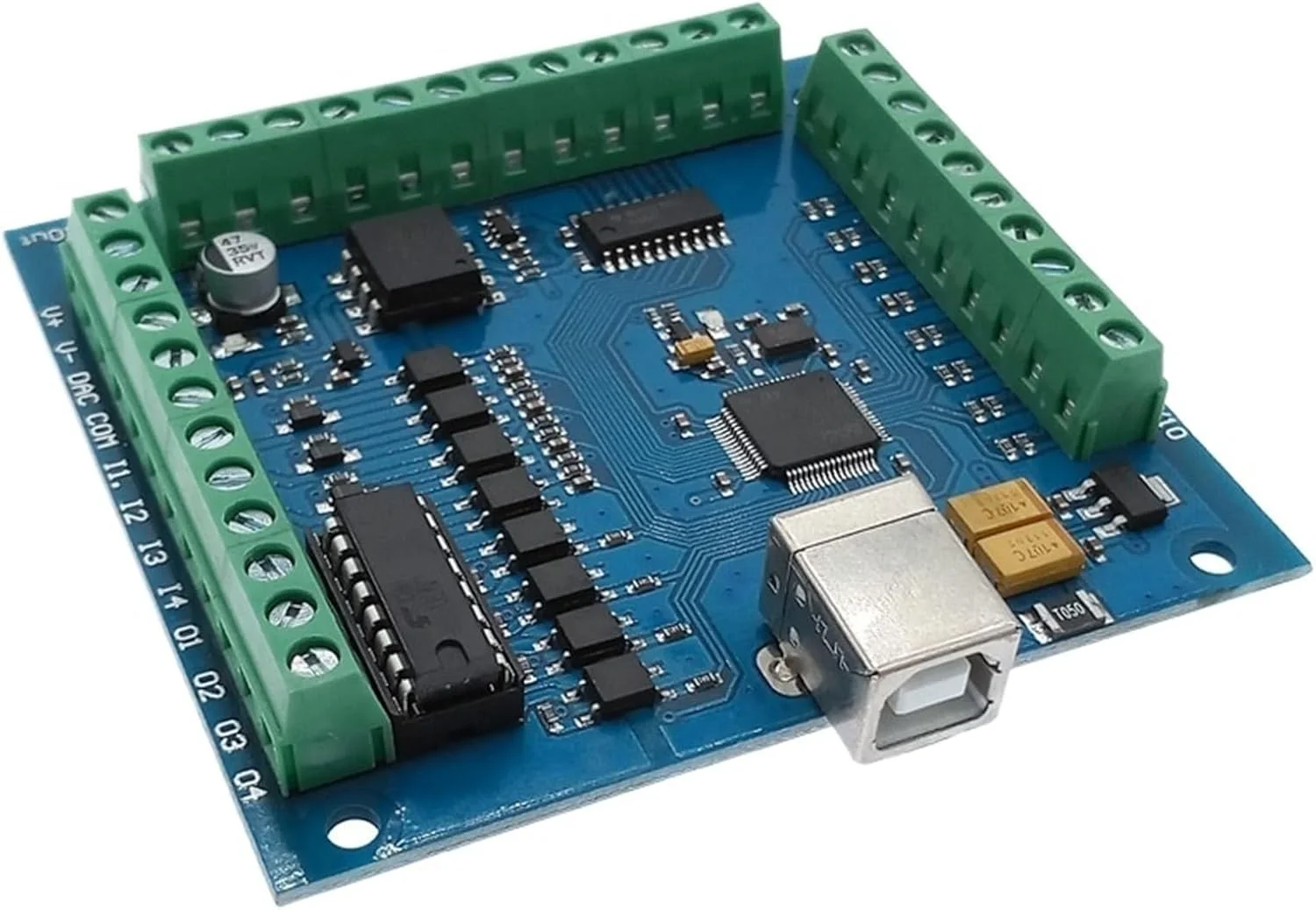 برد توسعه دستگاه حکاکی USB، 4 محور، 100 کیلوهرتز، کارت کنترلر حرکتی استپر
