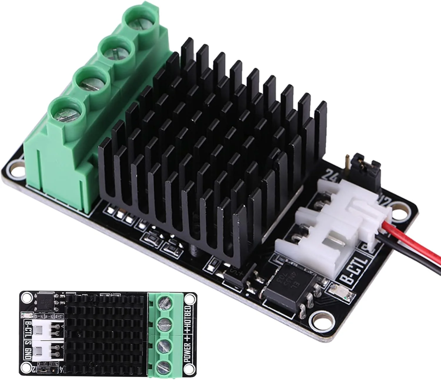 ماژول ماسفت MKS، کنترلر حرارتی کوچک جریان بزرگ 30 آمپر برای پرینتر سه بعدی، بستر حرارتی و اکسترودر