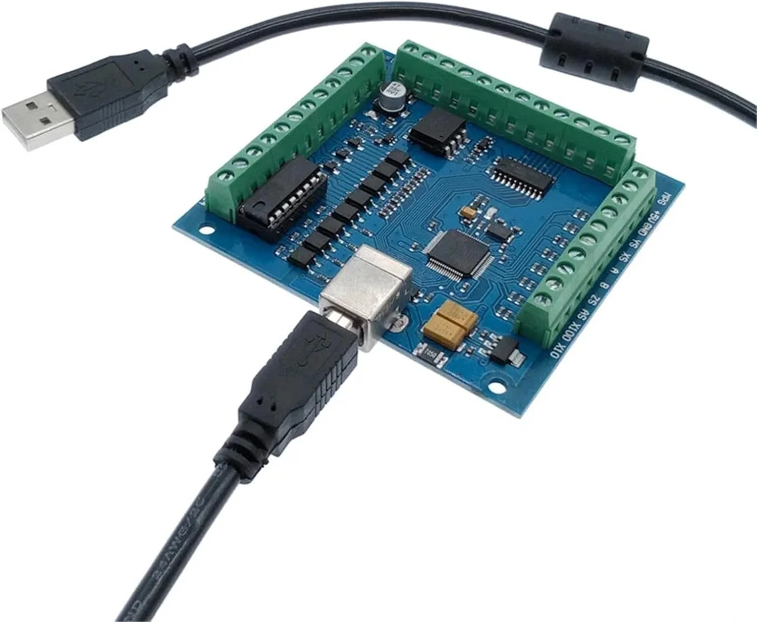 برد توسعه دستگاه حکاکی USB، 4 محور، 100 کیلوهرتز، کارت کنترلر حرکتی استپر