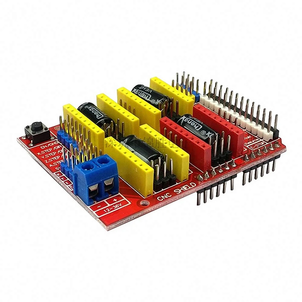 برد توسعه شیلد کنترلر CNC مدل A4988 V3، شیلد حکاکی، پرینتر سه بعدی CNC، برای آردوینو CNC شیلد V3