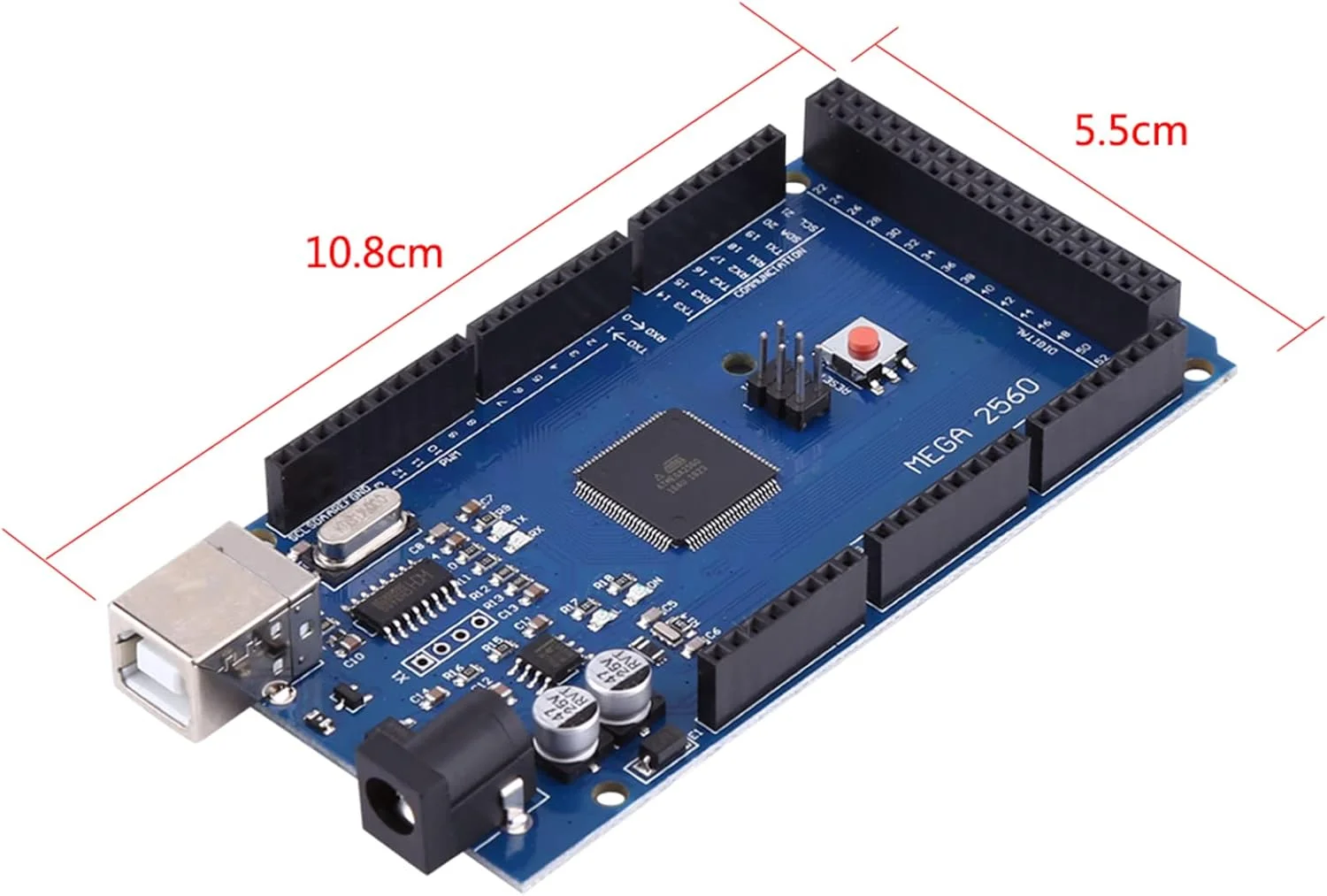 برد کنترلر RAMPS 1.4 برای R3 A4988 به همراه هیت سینک و کابل USB، درایورهای استپر پلاگین، قابلیت های توسعه