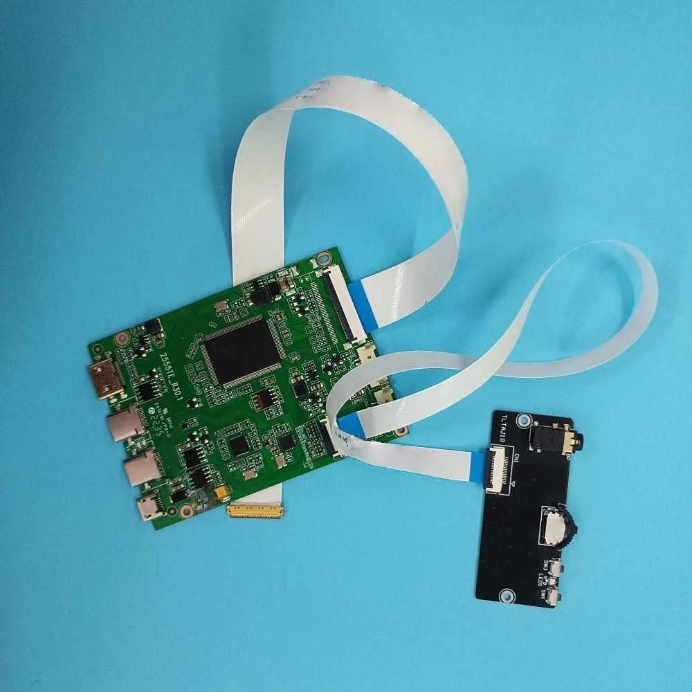 کیت کنترلر 2K برای G156XTN02.1 G156XW01 V4 G185XTN01.1 HB125WX1 1366x768 مینی USB Type-C مینی HDMI سازگار با LCD LED