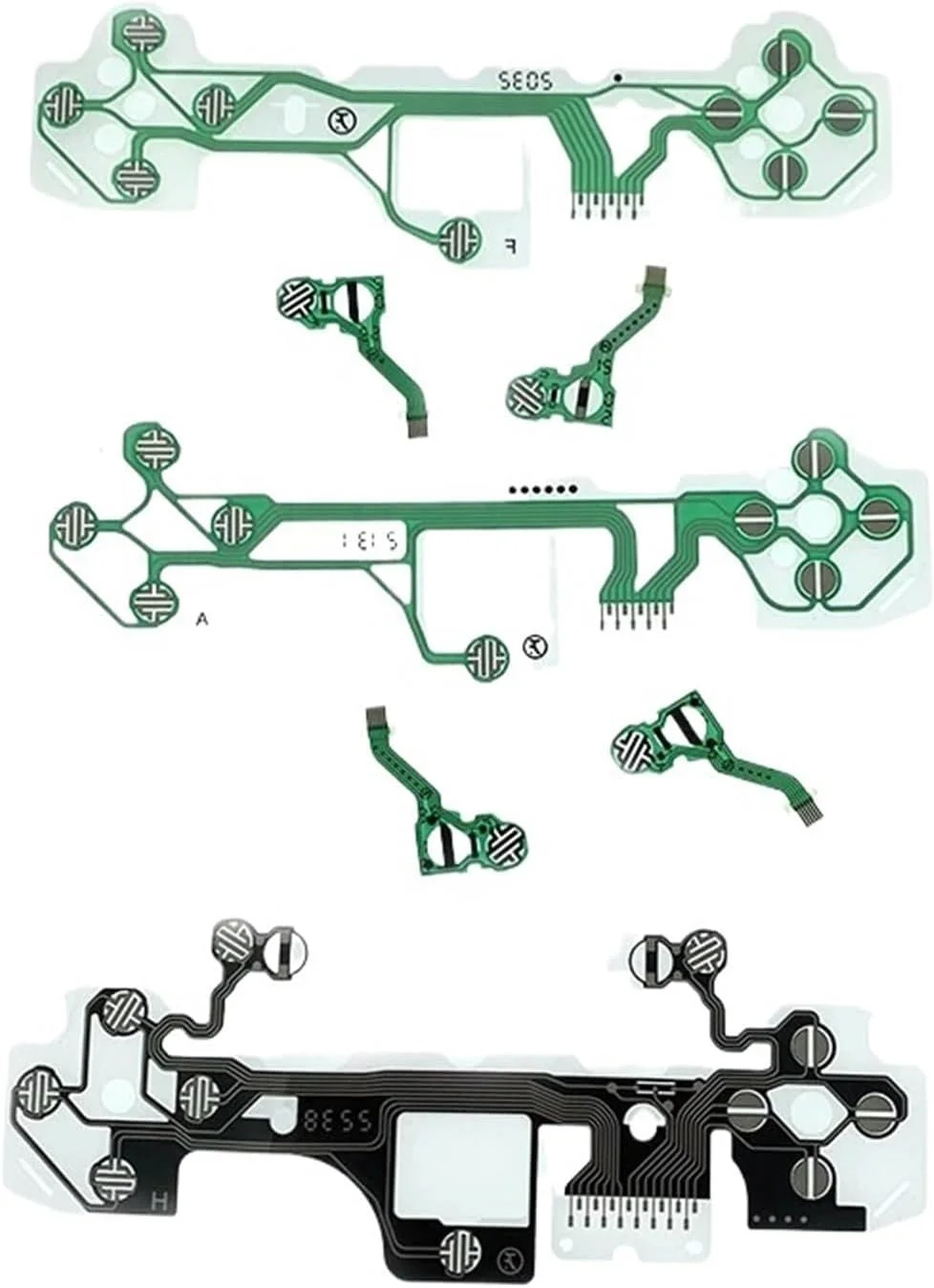 ۳۰ عدد فلت دکمه های کنترلر PS5 مدل V1 و V2