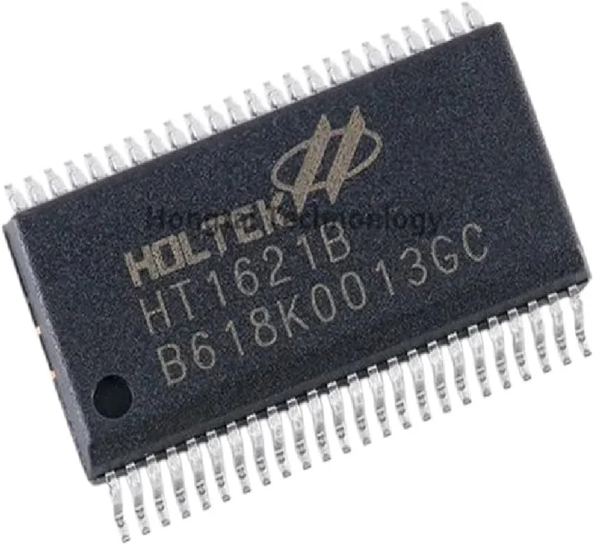 آی سی کنترلر LCD مدل Ht1621B Ssop-48 اورجینال، تراشه I/O Mcu 32*4، قطعه الکترونیکی جدید و با عملکرد پایدار