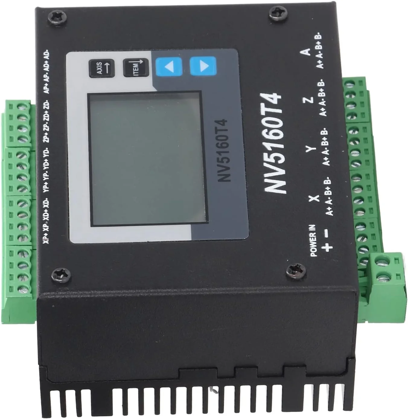 درایور موتور پله ای | کنترلر CNC چهار محوره با نمایشگر دیجیتال / فرکانس پالس بالا 1 مگاهرتز | جریان قابل تنظیم 256 زیربخش | بدنه آلیاژ آلومینیوم 12 - 48 ولت DC