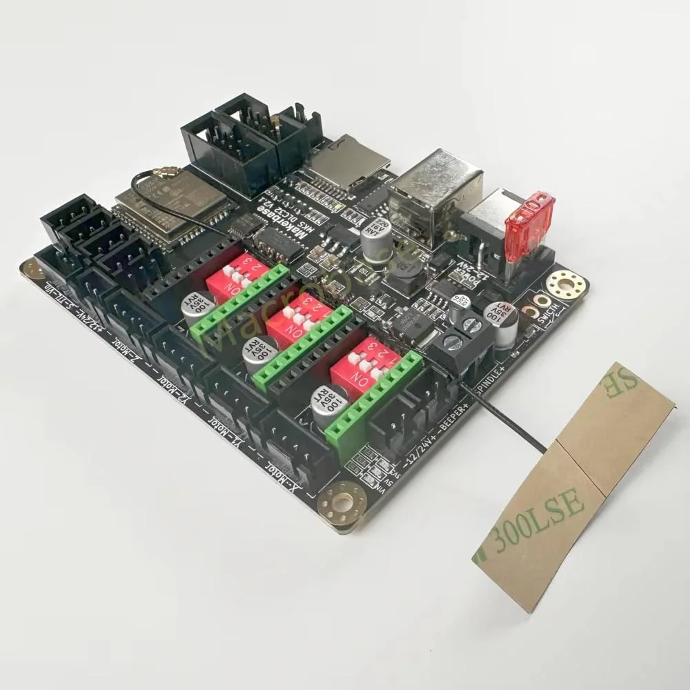 برد توسعه کنترلر شیلد GRBL 32 بیتی MKS DLC32، صفحه لمسی آفلاین TS35 سازگار، قطعات ارتقاء CNC3018 PRO برای دستگاه حکاکی لیزری