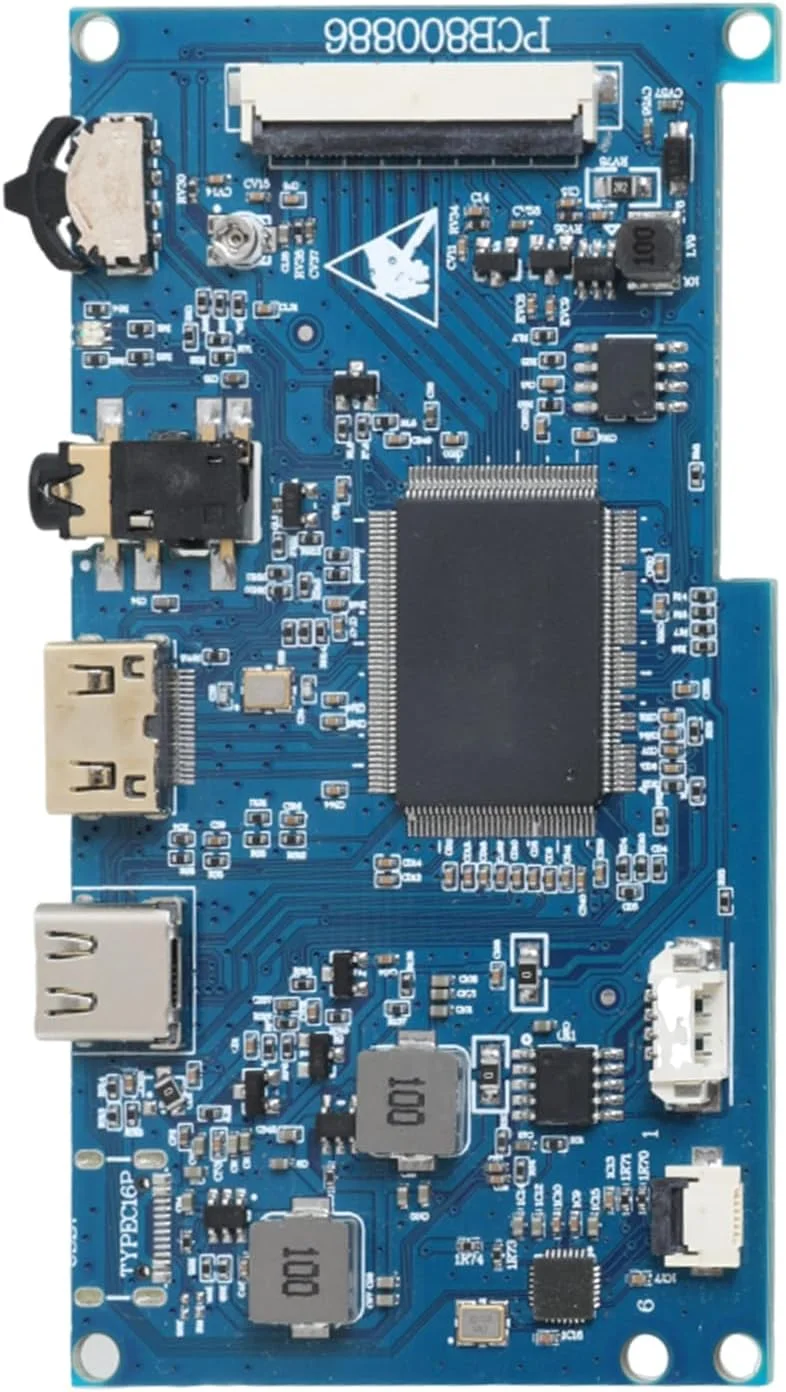 برد کنترلر پنل ال سی دی 40 پین، صفحه نمایش درایور LVDS با خروجی 3.5 میلی متری برای GT911 GT913 GT928 GT9157
