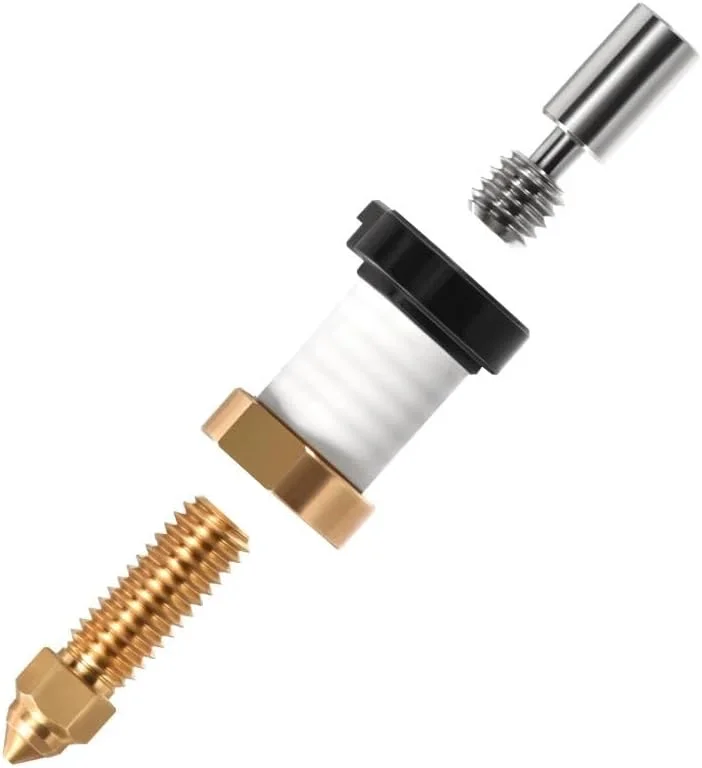 کیت بلوک حرارتی سرامیکی K1، مواد اولیه مرغوب، چاپ یکنواخت تا 300 درجه سانتیگراد، تغذیه یکنواخت برای پرینتر سه بعدی K1/K1MAX