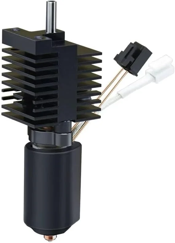 کیت نازل سرامیکی هات اند K2 Plus، کیت گرمایش گلوگاه نازل فولاد سخت شده یکپارچه دوبل طلایی (کیت اکستروژن + 0.4)