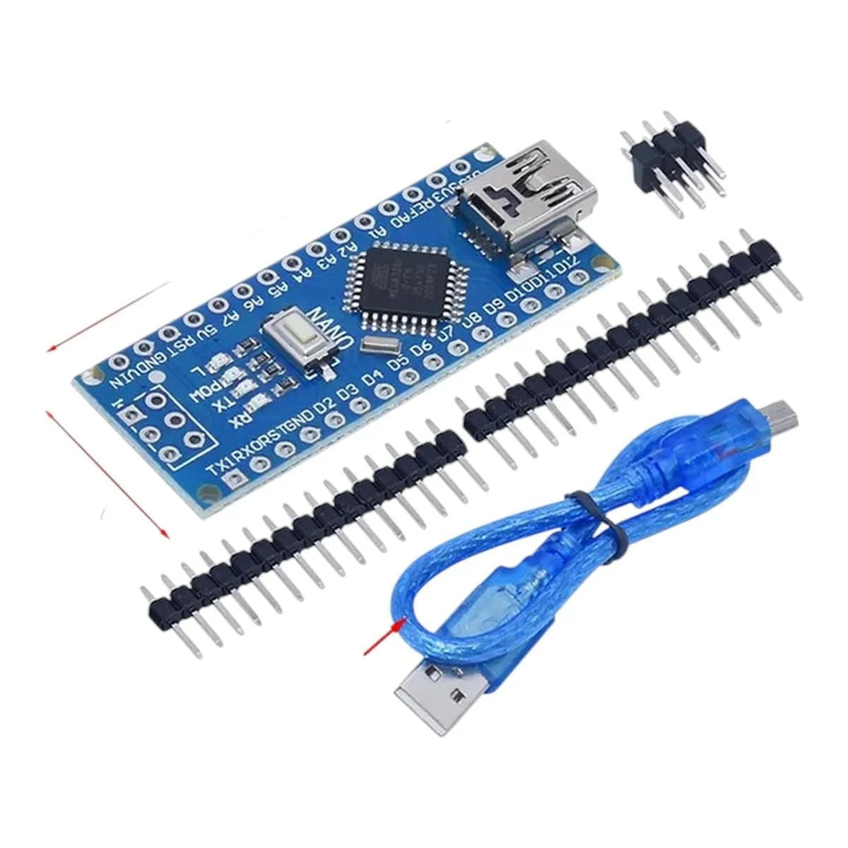 کنترلر سازگار با بوت لودر 3.0 برای درایور USB CH340، 16 مگاهرتز V3.0 ATMEGA328P/168P