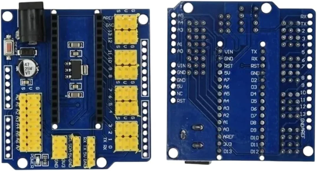 توسعه یافته برای نانو 1 | مینی/تایپ سی/میکرو یو‌اس‌بی نانو 3.0 با بوت‌لودر سازگار، کنترلر نانو برای درایور CH340 یو‌اس‌بی 16 مگاهرتز Atmega328P مدل جدید 2026 با کیفیت بالا برای قطعات الکترونیکی قابل اعتماد