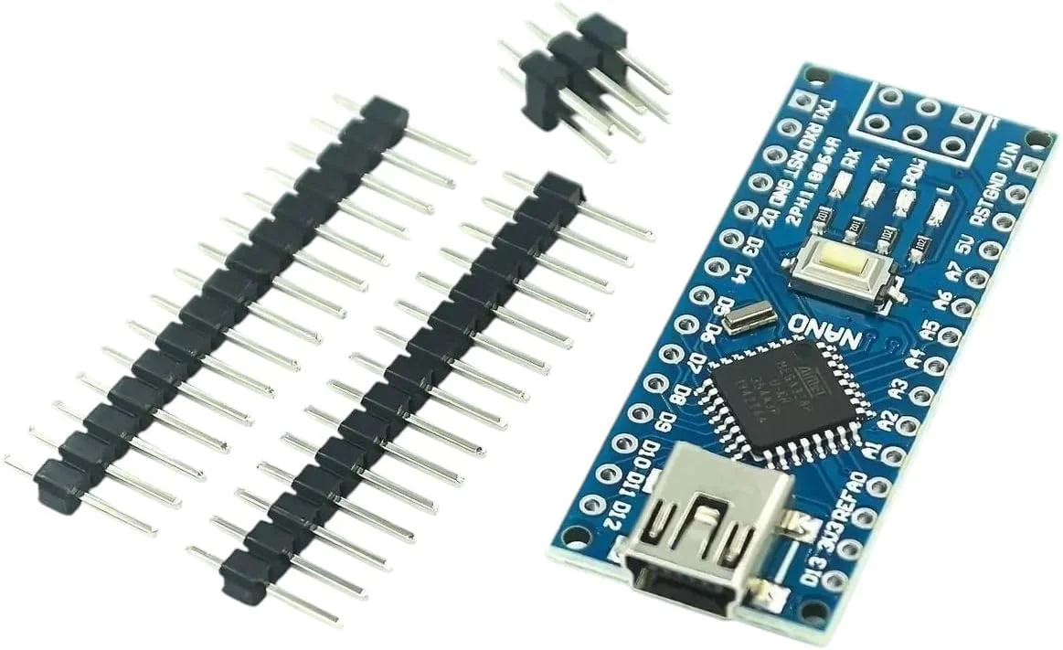 مینی/تایپ سی/میکرو یو‌اس‌بی نانو 3.0 با کنترلر سازگار بوت‌لودر برای آردوئینو CH340 درایور 16 مگاهرتز ATMEGA328P جدید 2025، قطعه الکترونیکی دقیق و با قابلیت اطمینان بالا