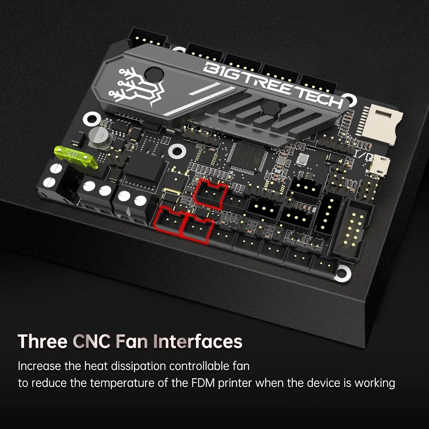 کیت برد کنترل BIGTREETECH SKR Mini E3 V3.0+CB1 V2.2+آداپتور Pi4B برای فریمور Klipper کیت برد کنترل BIGTREETECH SKR Mini E3 V3.0+CB1 V2.2+آداپتور Pi4B برای فریمور Klipper