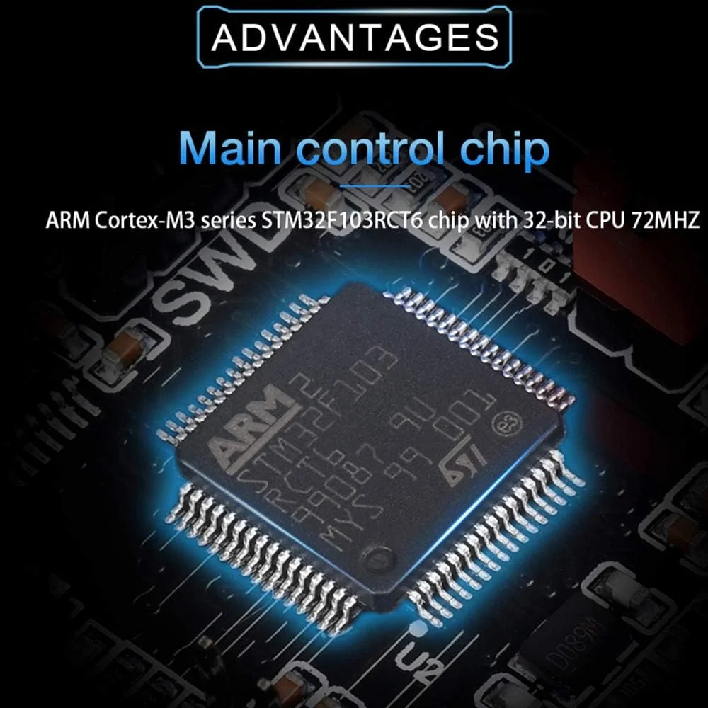 برد کنترل BIGTREETECH SKR MINI E3 V2.0 + صفحه لمسی HDMI5 V1.2 + برد BTT PI V1.2 برای ارتقاء Ender 3/Ender 3 V2/Ender 3 Pro به صفحه لمسی Klipper