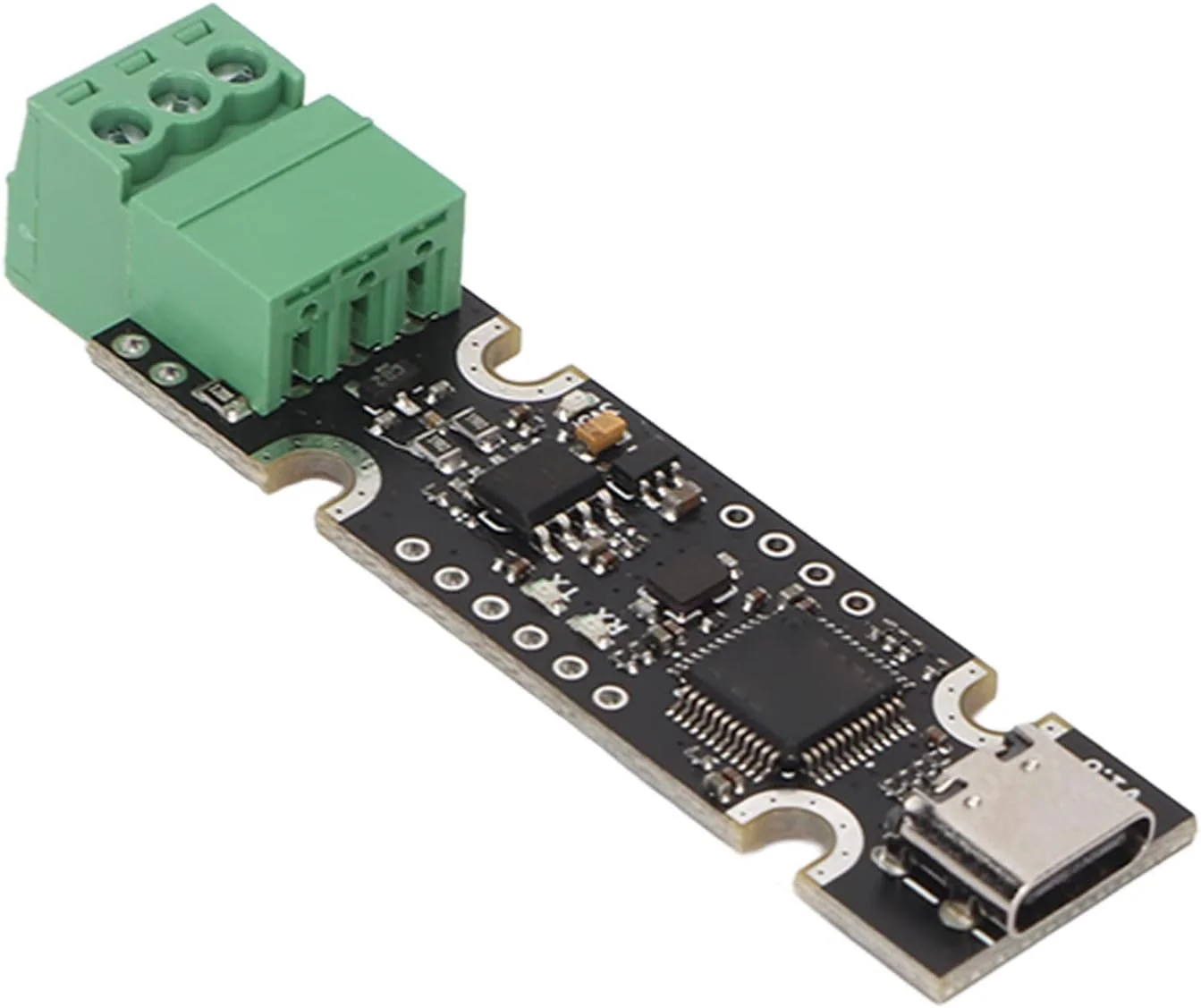 برد آداپتور USB به CAN با تراشه STM32F072، رابط Type C با نرخ Baud 1Mbps برای پرینتر سه بعدی Klipper Candlelight CANable