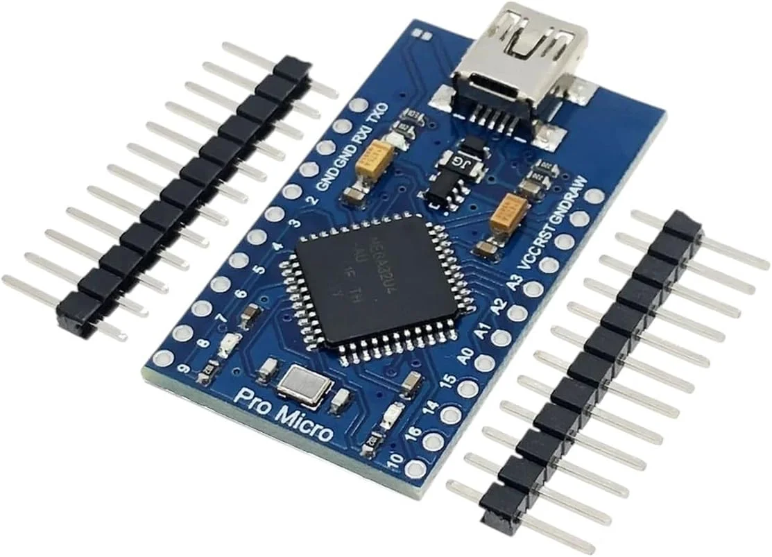 ماژول برد ATmega32U4 3.3V 8Mhz Pro Micro 5V 16MHz MINI/Micro/Type - C USpB برای آردوینو/کنترلر