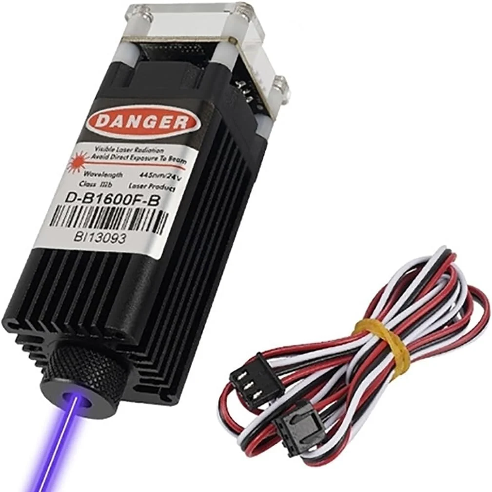 ماژول لیزر آبی ATO برای پرینتر سه بعدی، 445 نانومتر 1500 میلی وات، TTL/PWM ماژول لیزر آبی ATO برای پرینتر سه بعدی، 445 نانومتر 1500 میلی وات، TTL/PWM