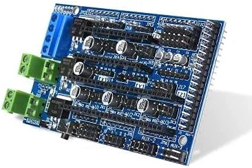 ۱۰ عدد برد توسعه کنترل Ramps 1.5 و Ramps 1.6 به همراه هیت سینک ارتقا یافته Ramps 1.5 برای برد پرینتر سه بعدی - (رنگ: Ramps 1.6)