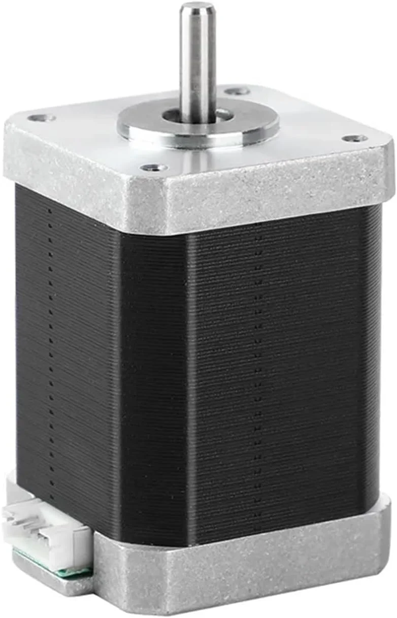 موتور پله‌ای 60 میلی‌متری با گشتاور بالا، دو فاز 42، استارتر الکترونیکی 2 آمپر، استارتر الکترونیکی هیبریدی