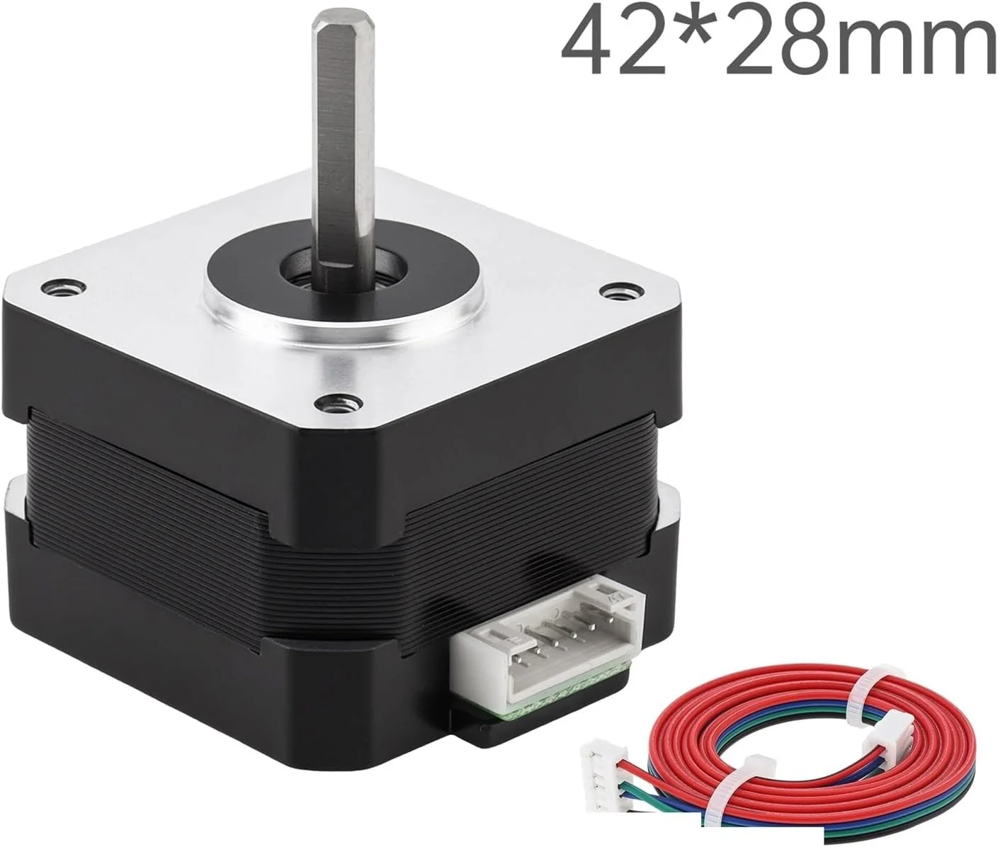 استپر الکترونیکی 17، استارتر الکترونیکی، استپر الکترونیکی دو قطبی برای پرینتر سه بعدی CNC DIY با کابل 1 متری و کانکتور 42HS48 2A 65N.CM