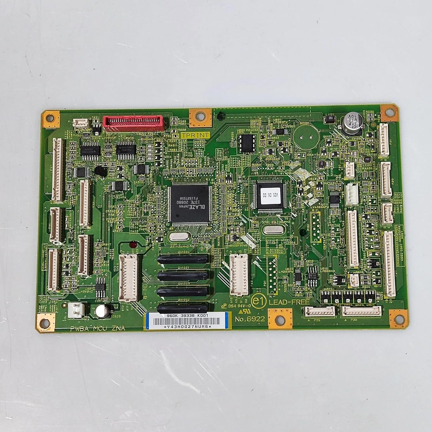 قطعه ابزار برد کنترلر DC مدل 960K39336 برای قطعات پرینتر برد DC مدل C2200 2200