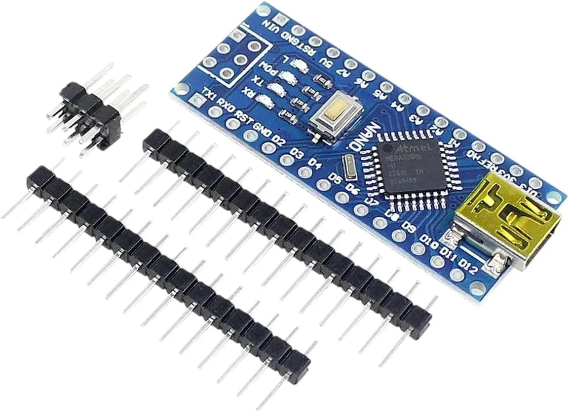 مینی 328P V30 | تایپ C/میکرو USB/مینی USB نانو 3.0 با کنترلر بوت لودر سازگار با درایور CH340 USB 16 مگاهرتز Atmega328P جدید 2026، با دقت بالا برای قطعات الکترونیکی قابل اعتماد