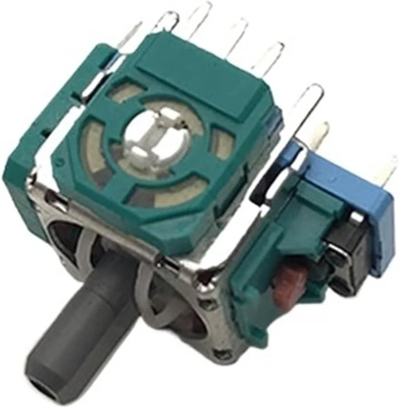 ۱۰۰ عدد ماژول آنالوگ محور جوی استیک سه بعدی دسته بازی پلی استیشن ۵ مدل (آبی سرمه ای)