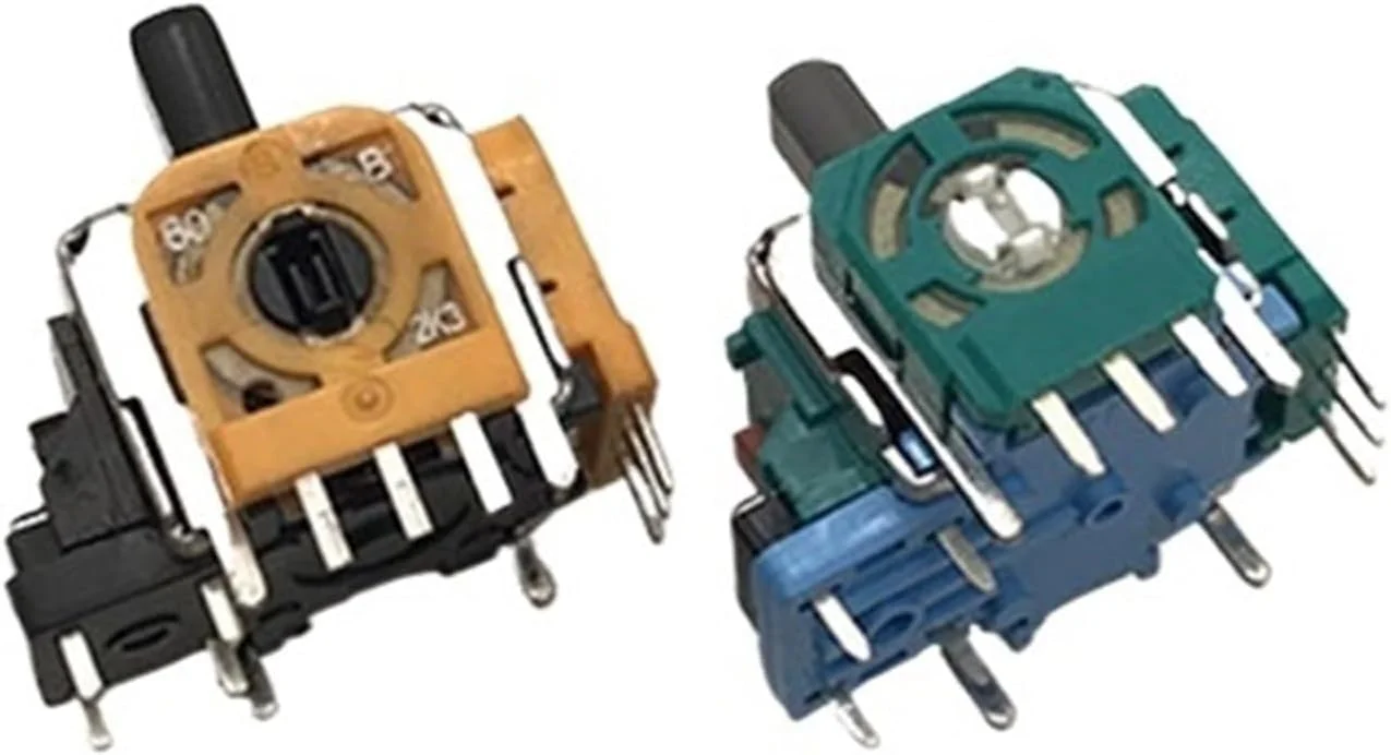 ۱۰۰ عدد ماژول آنالوگ محور جوی استیک سه بعدی دسته بازی پلی استیشن ۵ مدل (آبی سرمه ای)