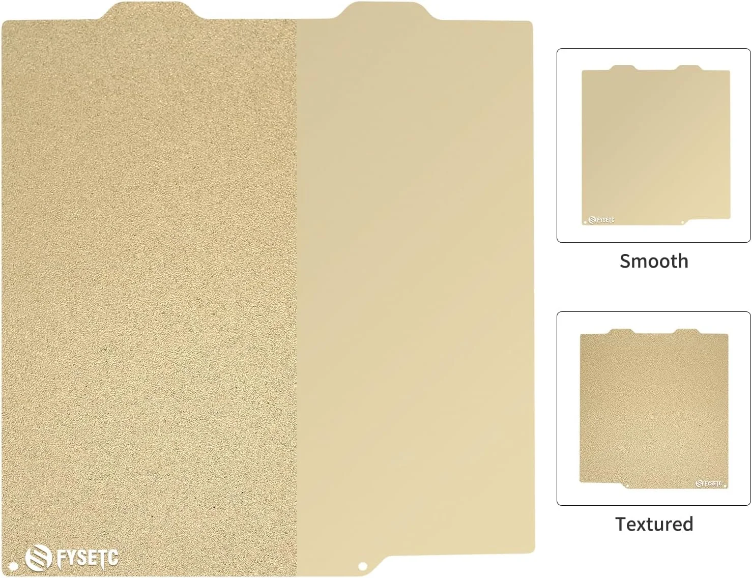 صفحه ساخت بافت‌دار و صاف دو طرفه برای پرینتر سه بعدی FYSETC A1 Mini: پلتفرم چاپ انعطاف پذیر 184x197 میلی‌متر / 7.2x7.7 اینچ، پوشش کوچک صفحه حرارتی سازگار با فیلامنت PLA PETG ABS 1.75